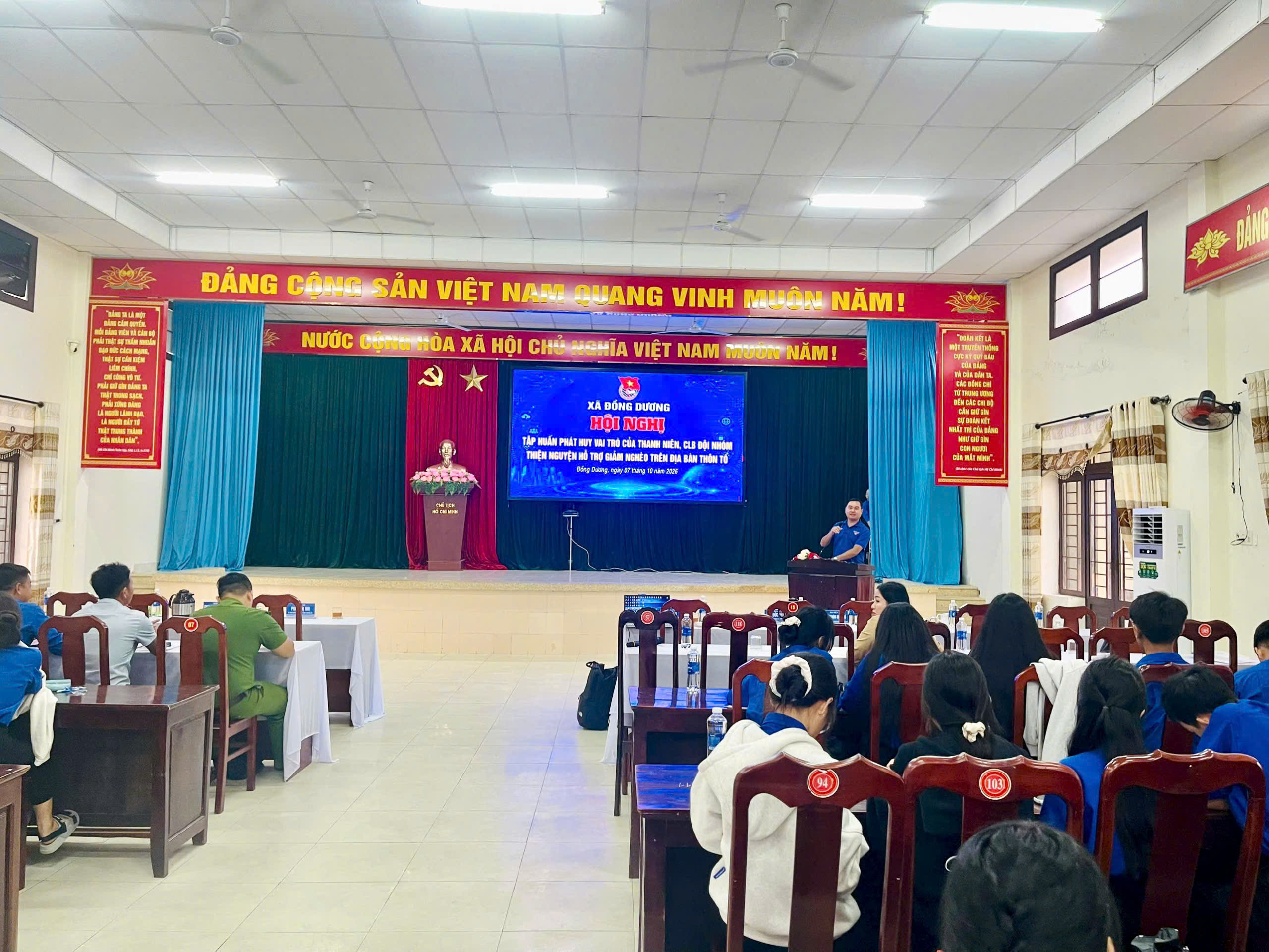 Đoàn xã Đồng Dương tập huấn khởi nghiệp, định hướng nghề nghiệp cho đoàn viên, thanh niên