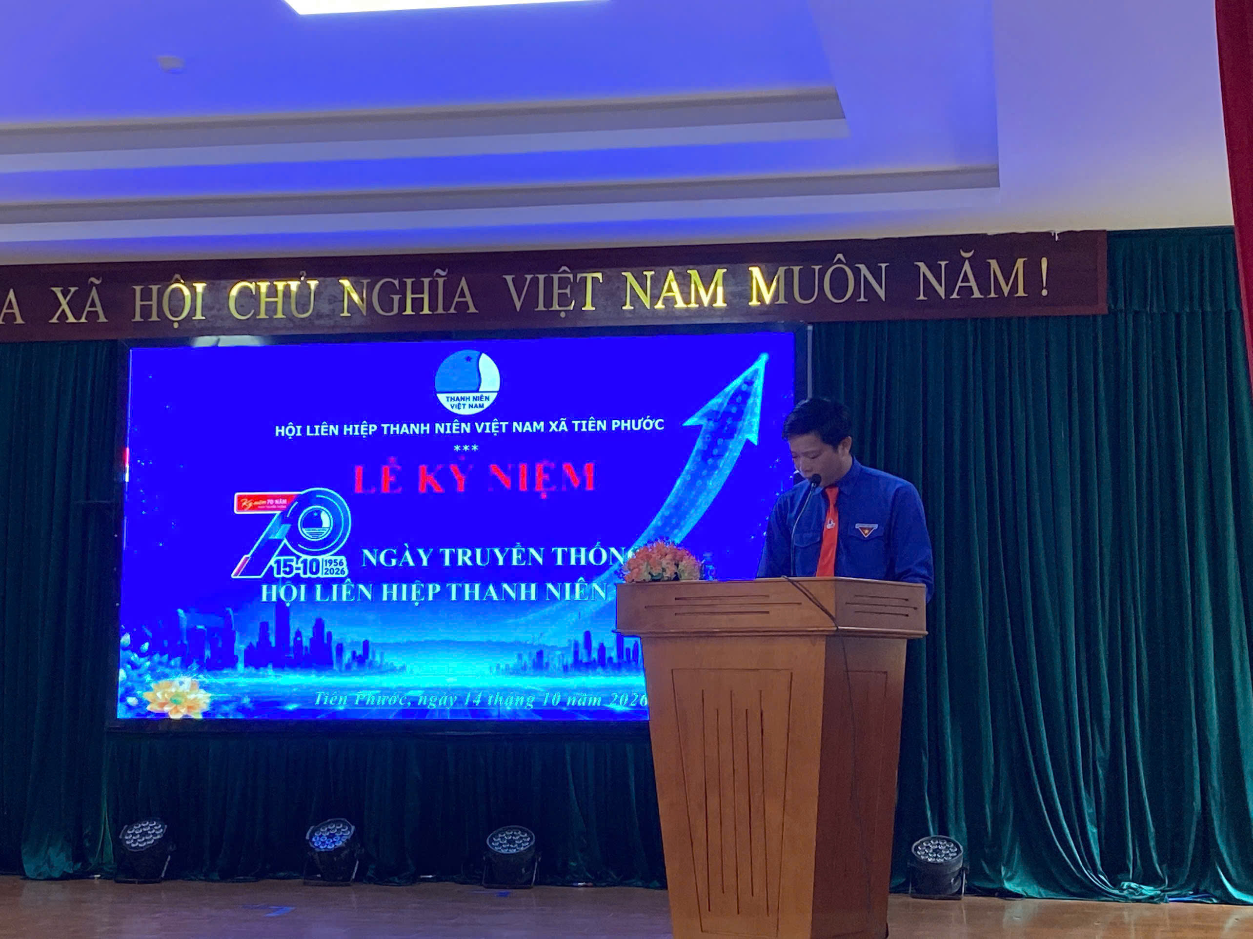 Hội LHTN Việt Nam xã Tiên Phước tổ chức Ngày hội “Tôi yêu Tổ quốc tôi” và kỷ niệm 70 năm Ngày truyền thống Hội