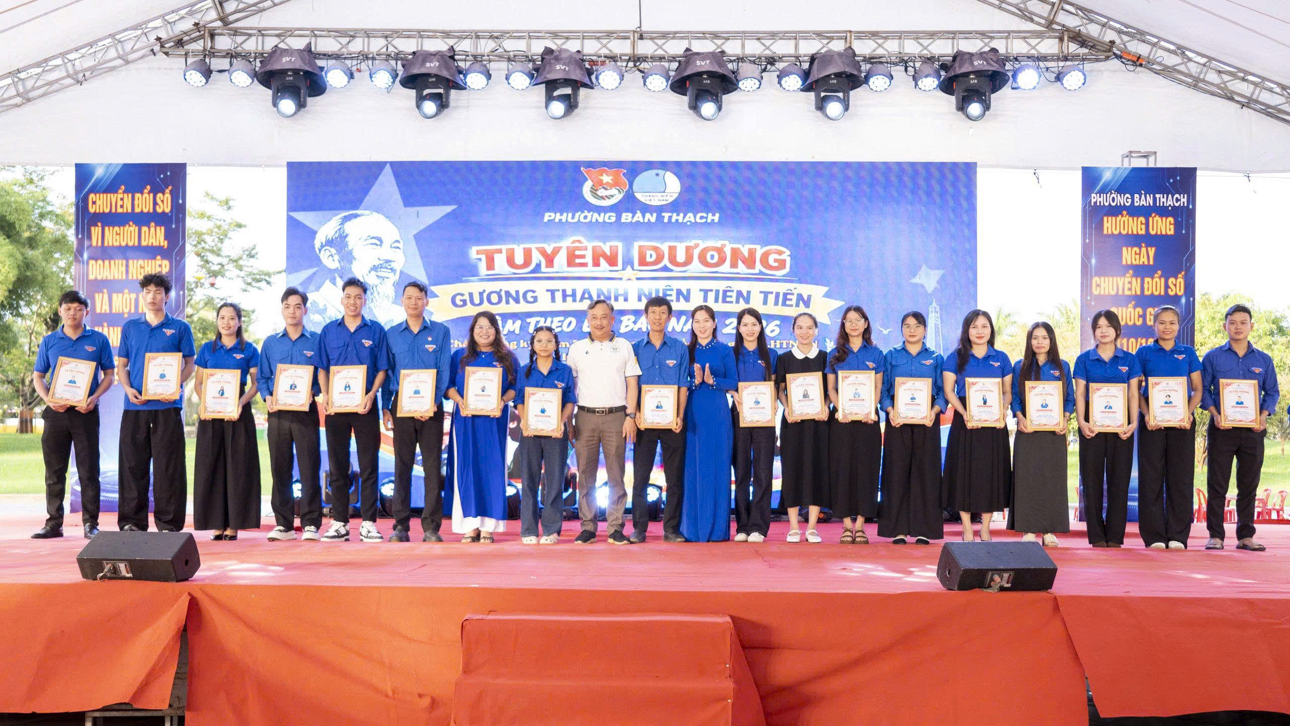 Đoàn phường Bàn Thạch tổ chức nhiều hoạt động chào mừng 70 năm Ngày truyền thống Hội LHTN Việt Nam