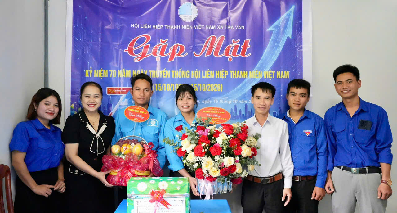 Hội LHTN Việt Nam xã Trà Vân tổ chức gặp mặt kỷ niệm 70 năm Ngày truyền thống Hội