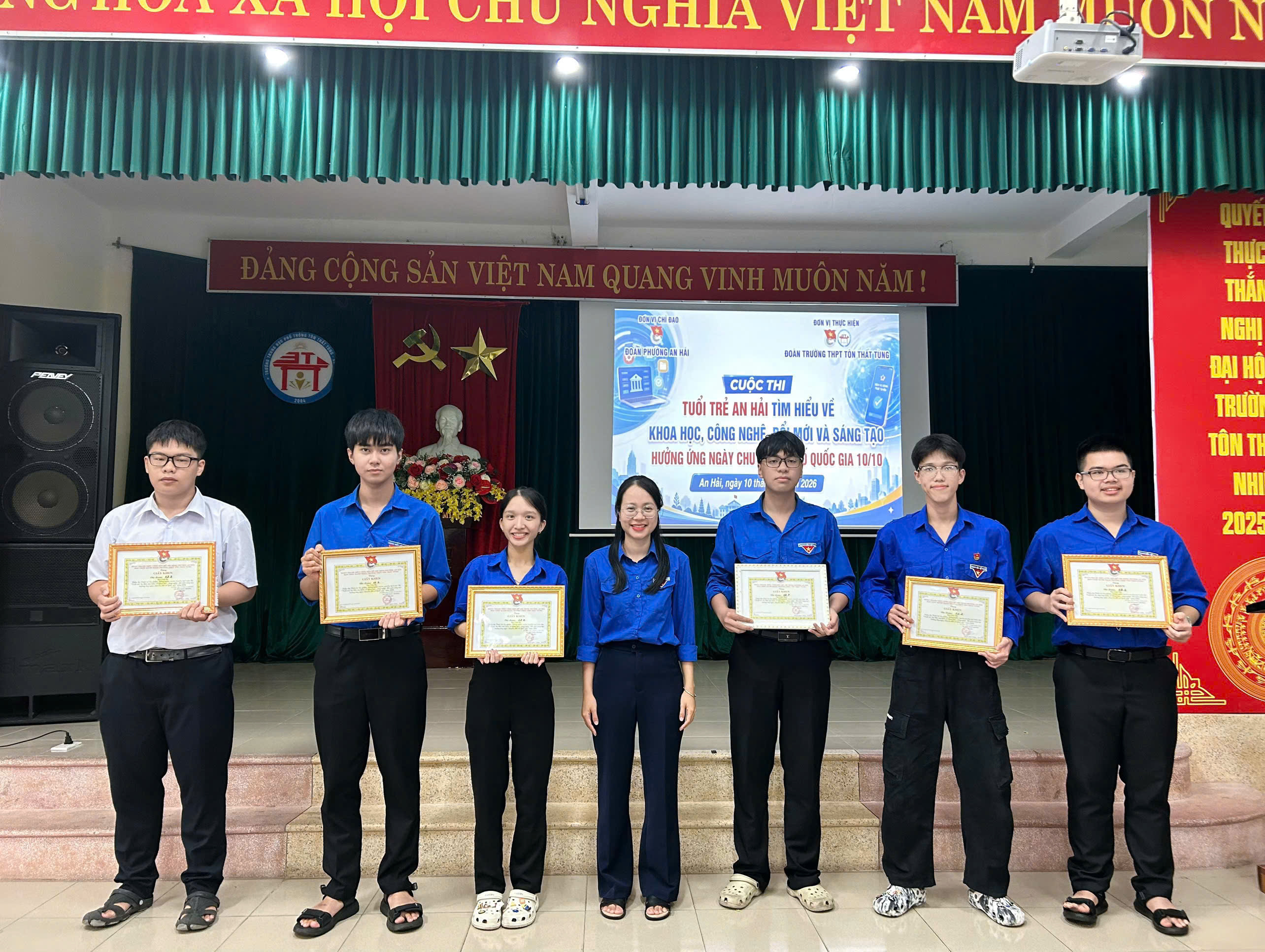 Đoàn phường An Hải tổ chức hội thi tìm hiểu khoa học, công nghệ, đổi mới sáng tạo hưởng ứng Ngày Chuyển đổi số quốc gia