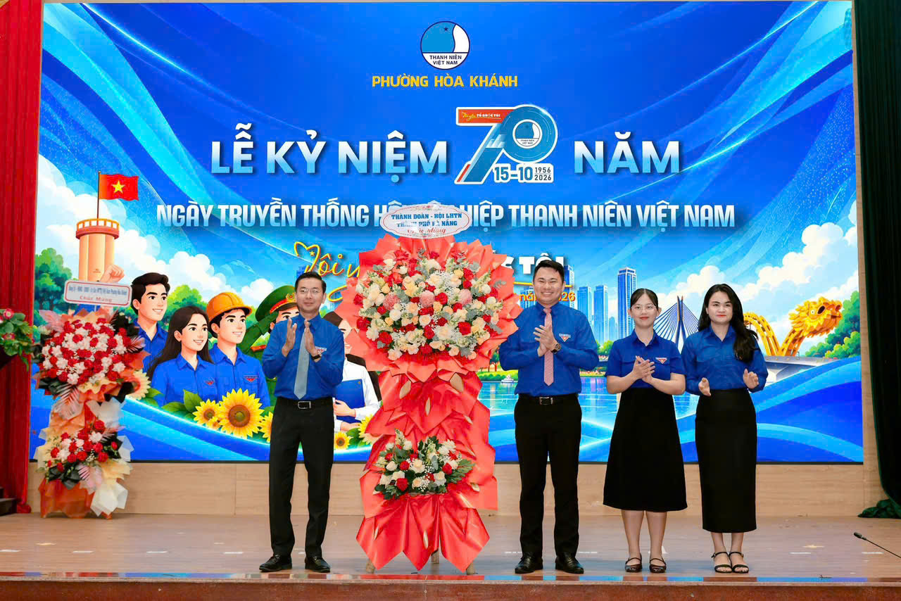 Hội LHTN Việt Nam phường Hòa Khánh kỷ niệm 70 năm Ngày truyền thống Hội và hưởng ứng Ngày Chuyển đổi số quốc gia