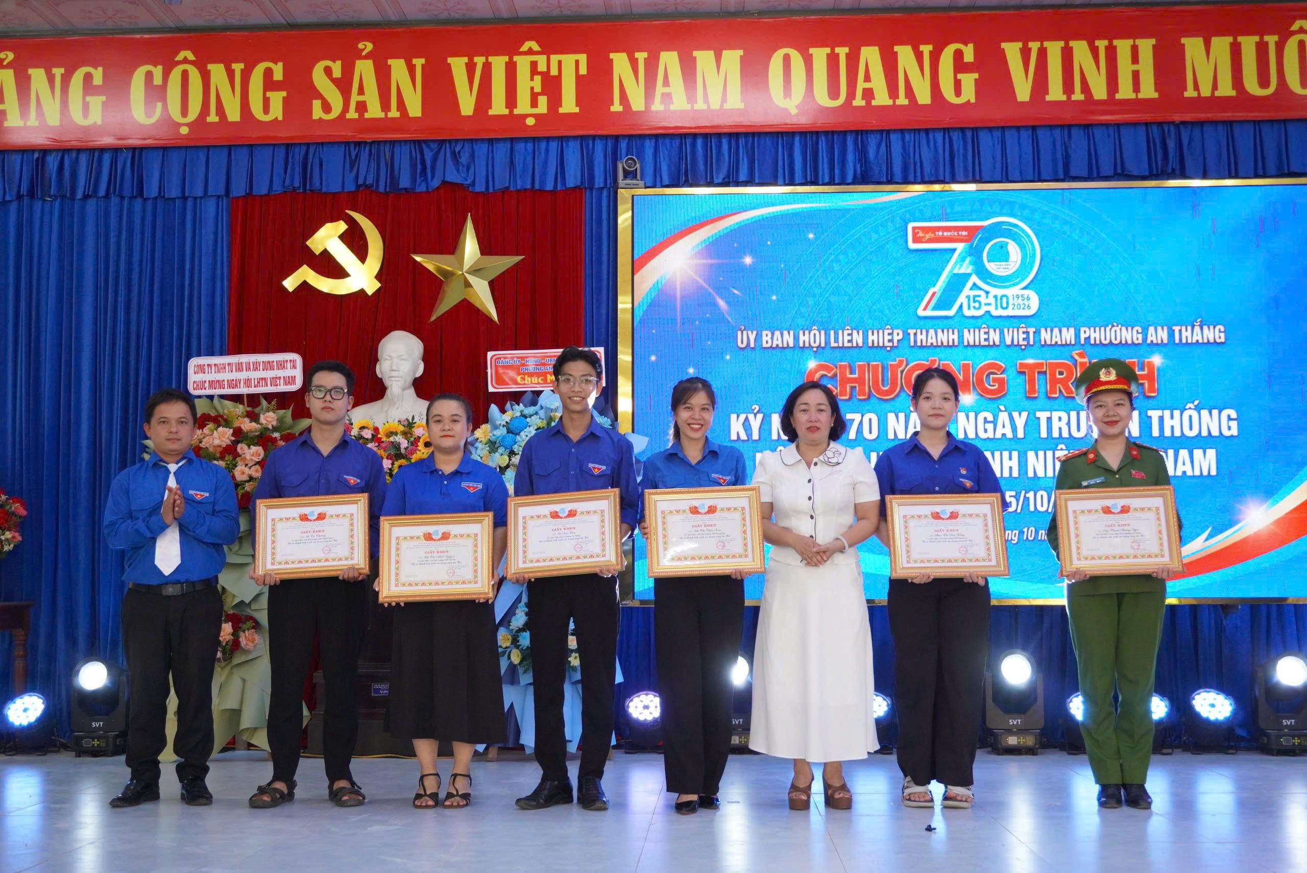 Tuổi trẻ phường An Thắng kỷ niệm 70 năm Ngày truyền thống Hội LHTN Việt Nam