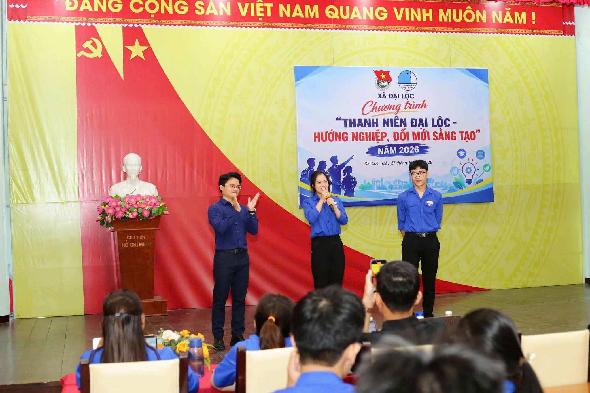 Đoàn xã Đại Lộc tổ chức chương trình “Thanh niên Đại Lộc – Hướng nghiệp, đổi mới sáng tạo” năm 2026