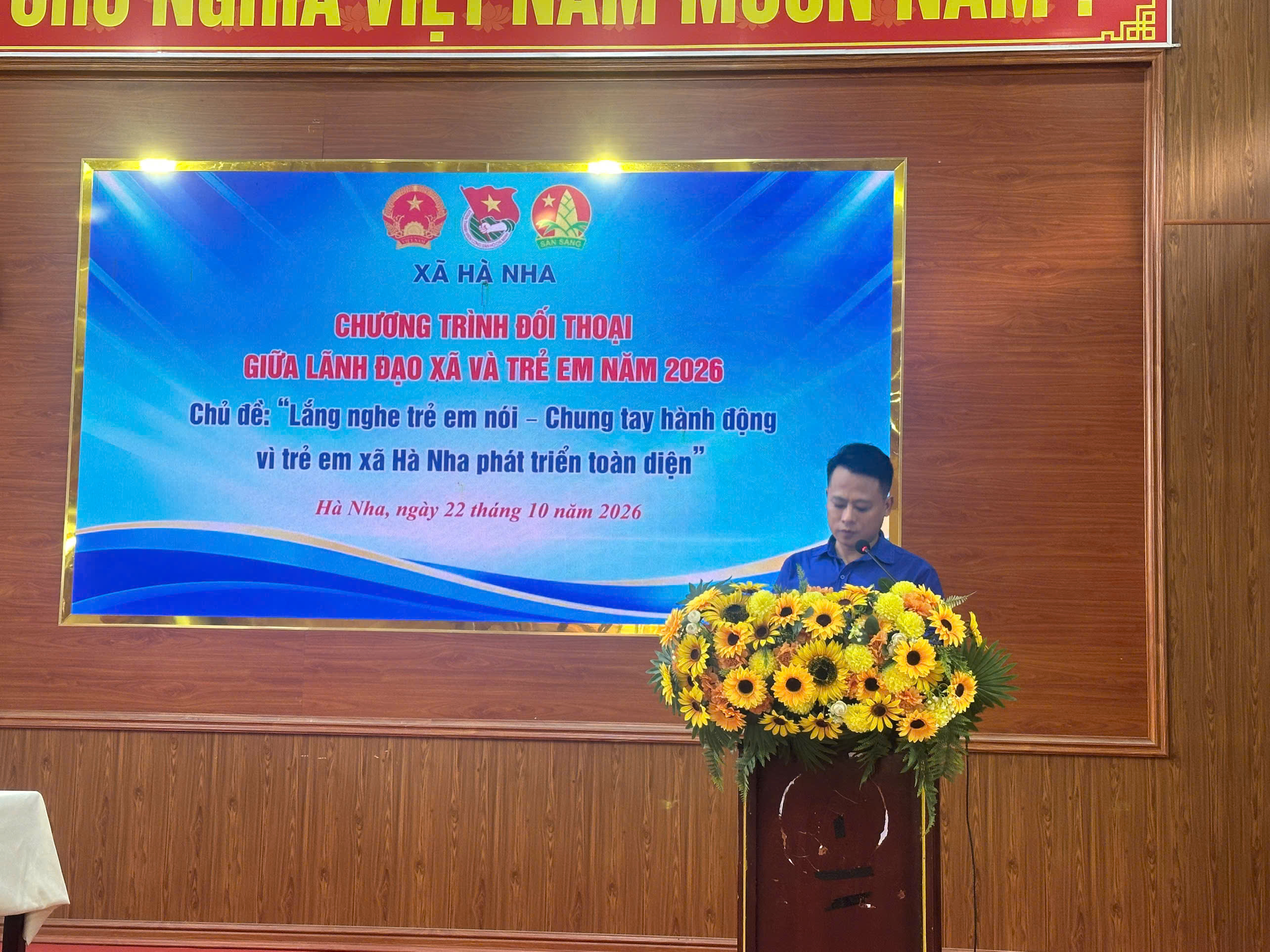 Xã Hà Nha tổ chức Hội nghị gặp gỡ, đối thoại giữa lãnh đạo UBND xã với trẻ em năm 2026