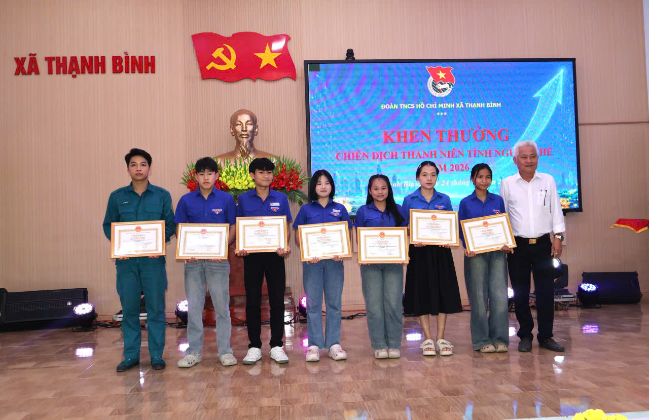 Xã Thạnh Bình tổng kết hoạt động hè năm 2026, biểu dương các tập thể, cá nhân tiêu biểu