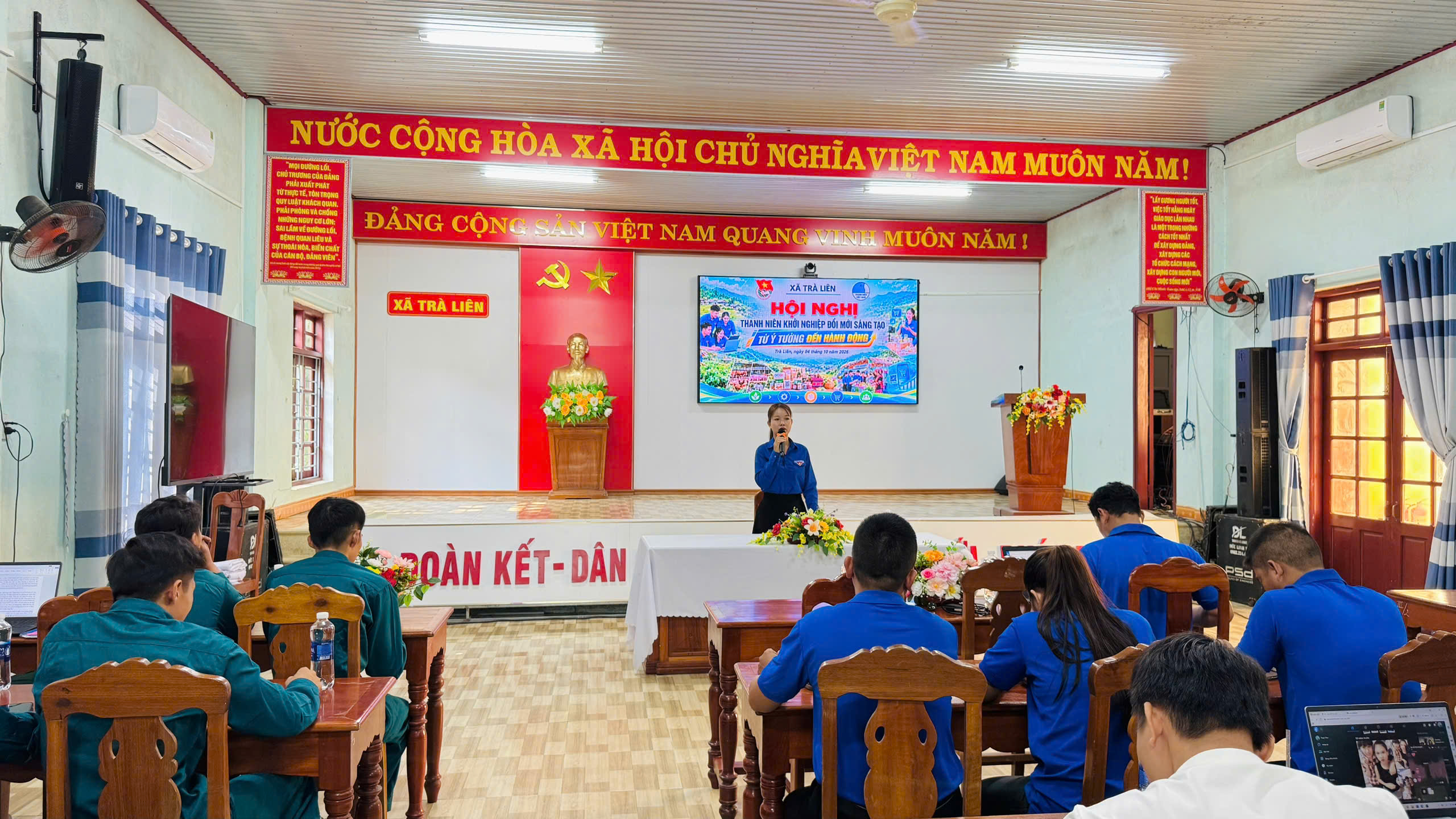 Tuổi trẻ xã Trà Liên tổ chức các hoạt động đồng hành cùng thanh niên khởi nghiệp đổi mới sáng tạo