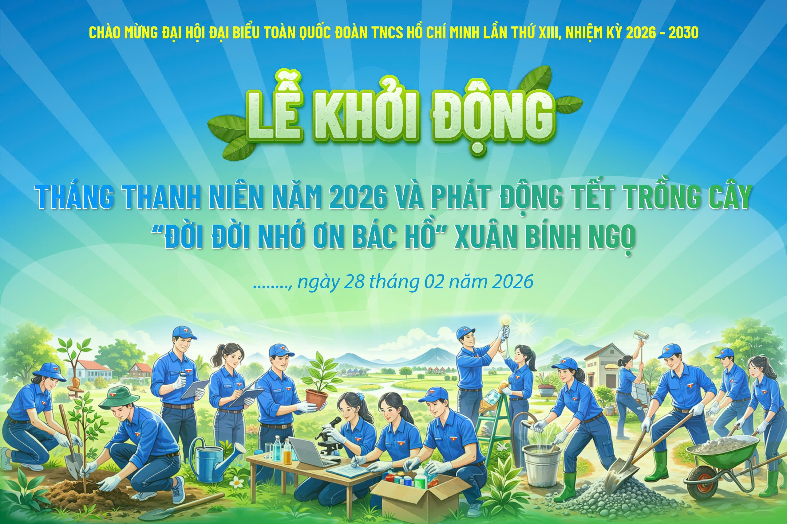 Bộ nhận diện Tháng Thanh niên